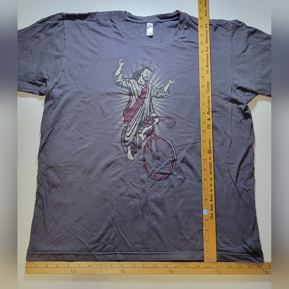 Jesus Rides a Fixie 🚲tee - Picture 4 of 6